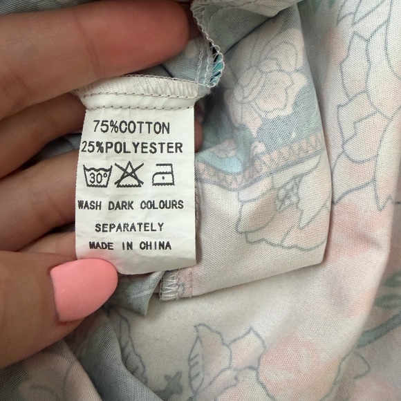 Anna-Kaci smocked waist bohemian dress sz S - Picture 3 of 4